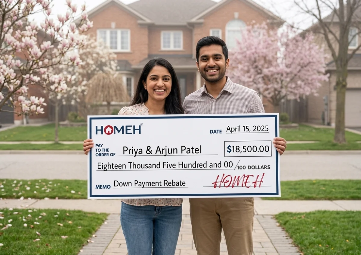 Priya & Arjun Patel HOMEH cheque