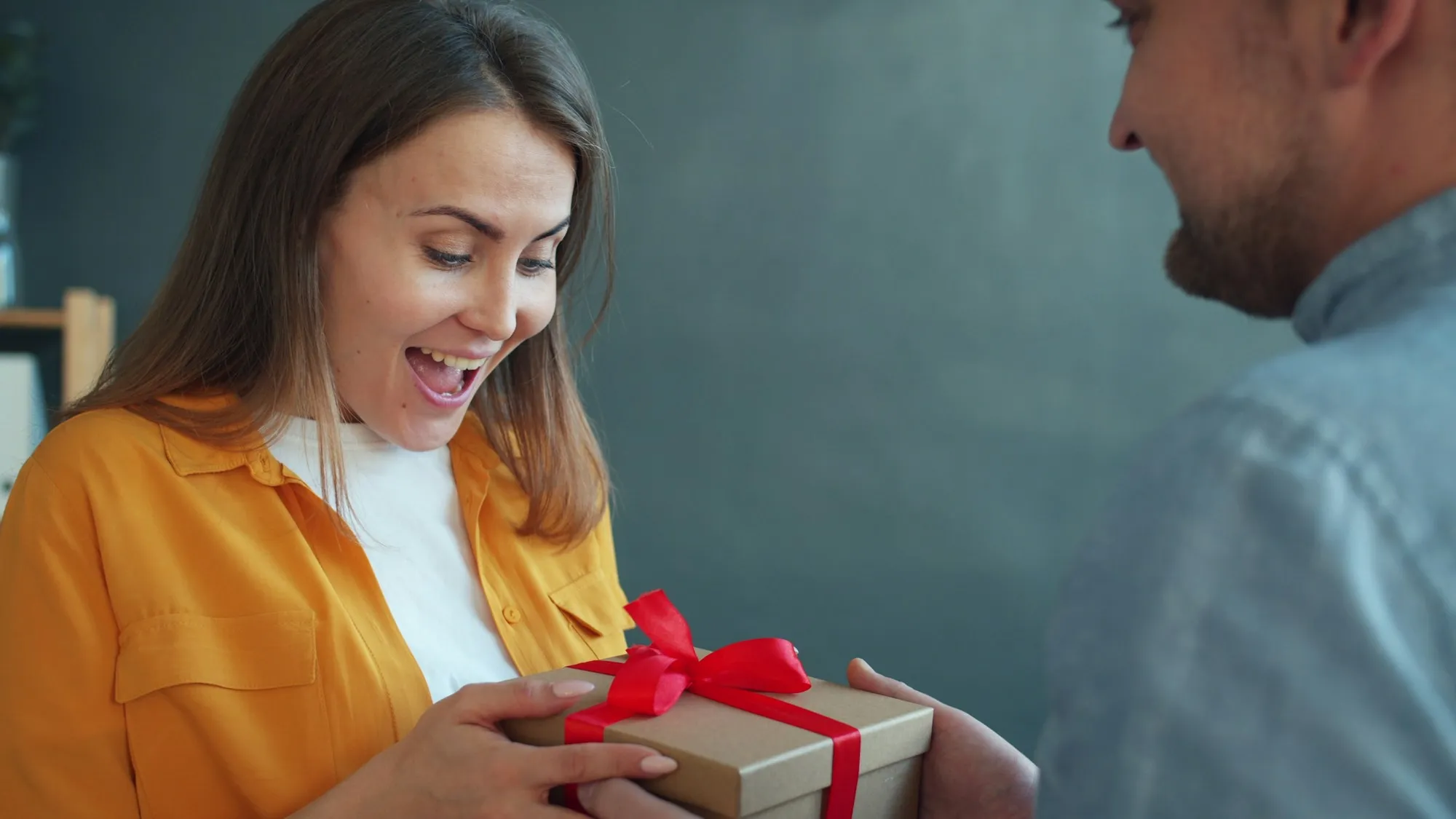 First-time buyer with the keys to their new home