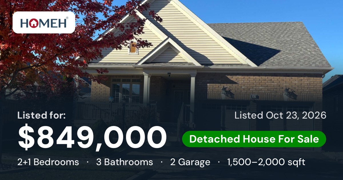 37 Grainger Crescent, Port Hope, ON L1A 0B7 | HOMEH