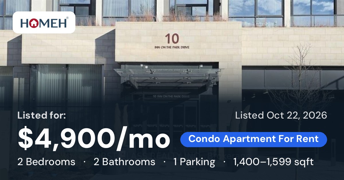 Unit 1209, 10 Inn On The Park Drive, North York, ON | HOMEH