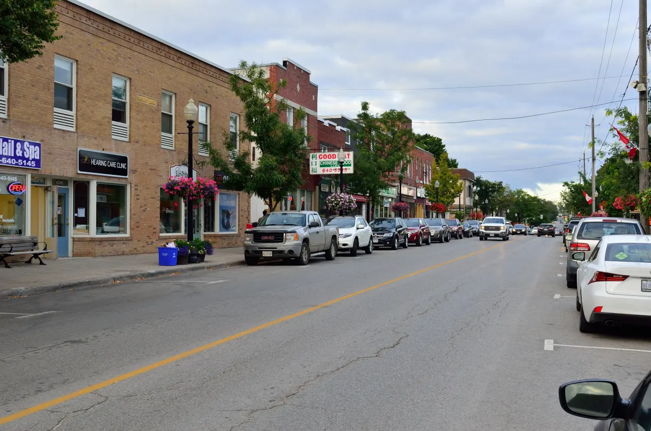 Street view in Whitchurch-Stouffville, Ontario