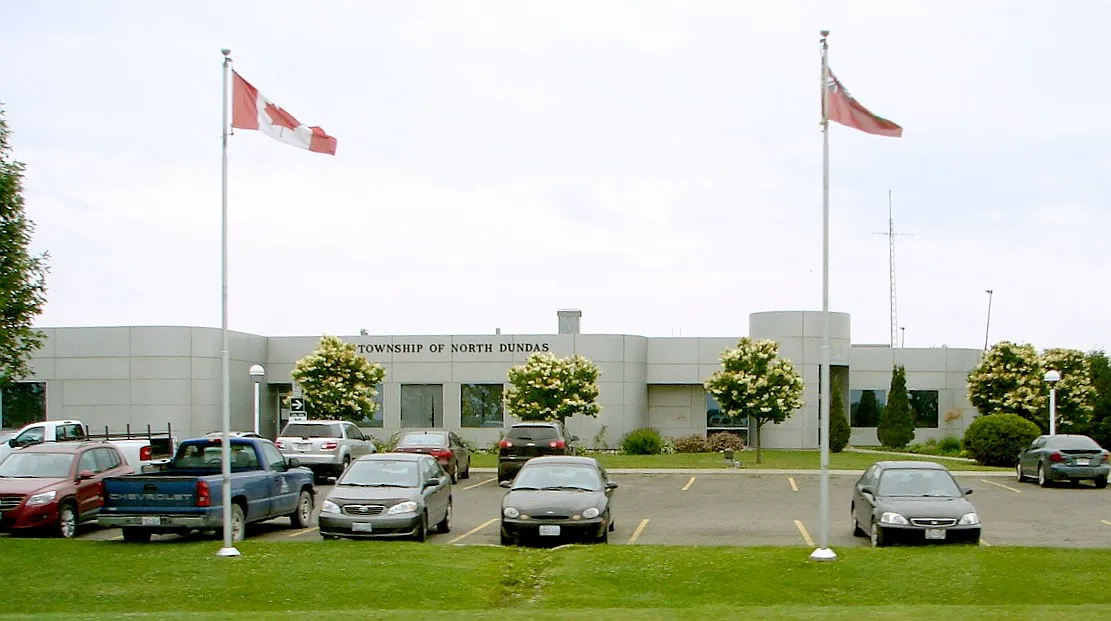 Street view in North Dundas, Ontario