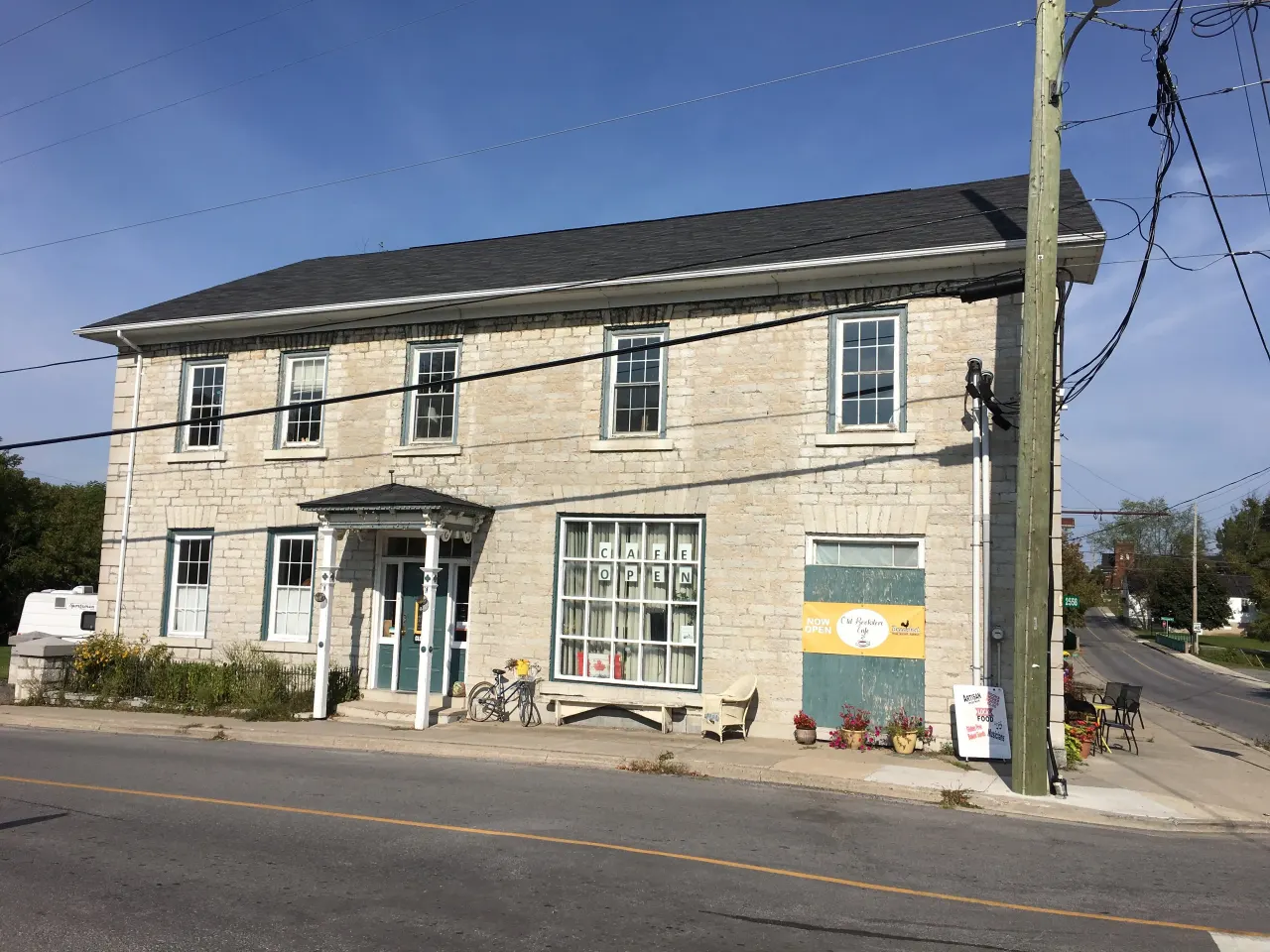 Street view in Camden East, Ontario