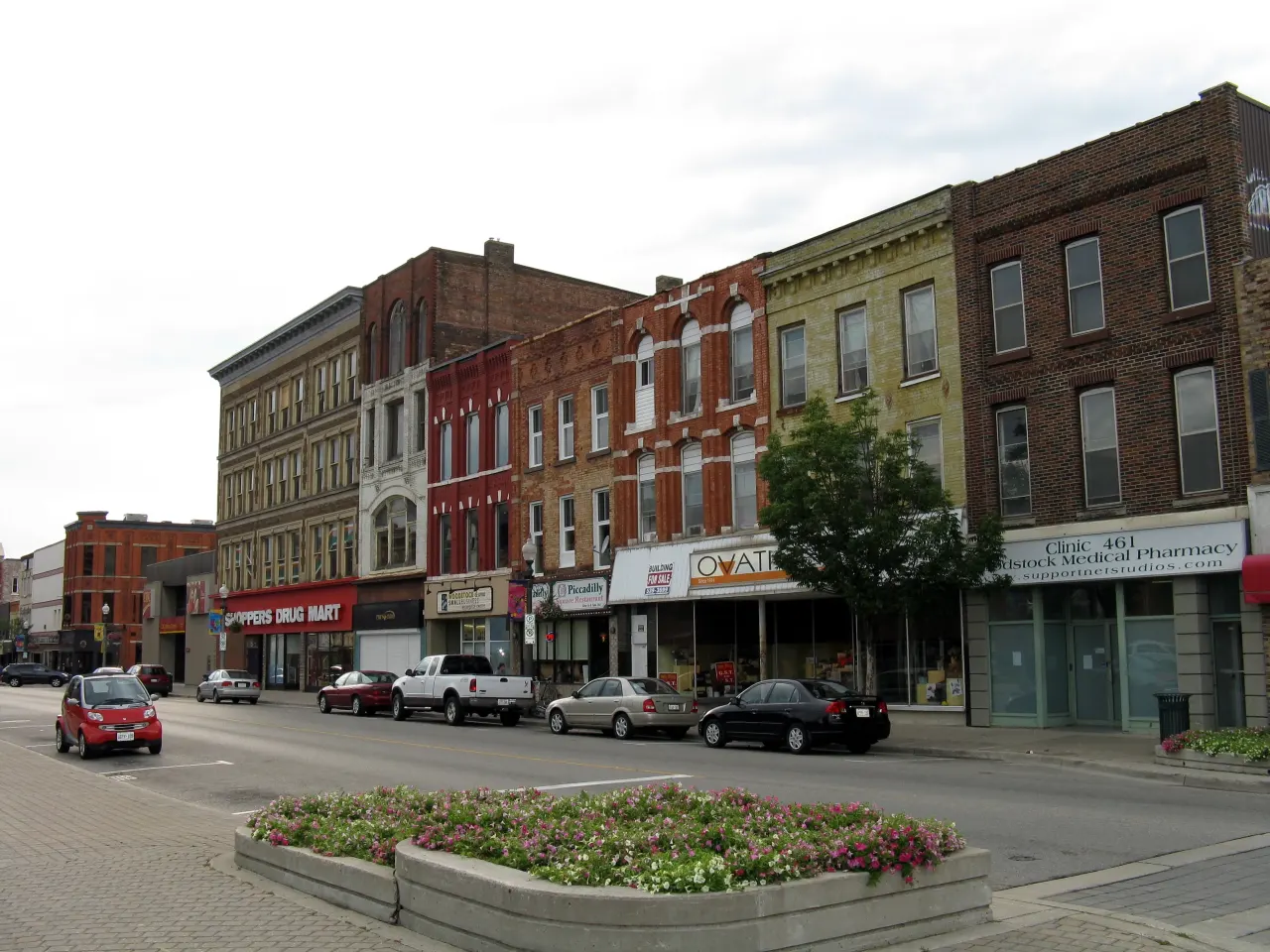 Street view in Oxford, Ontario
