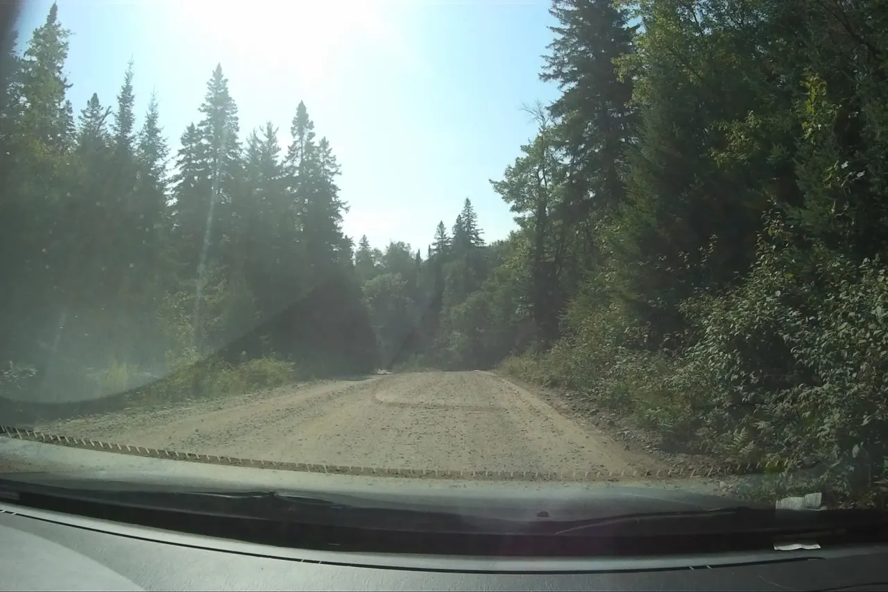 Street view in Algonquin, Ontario