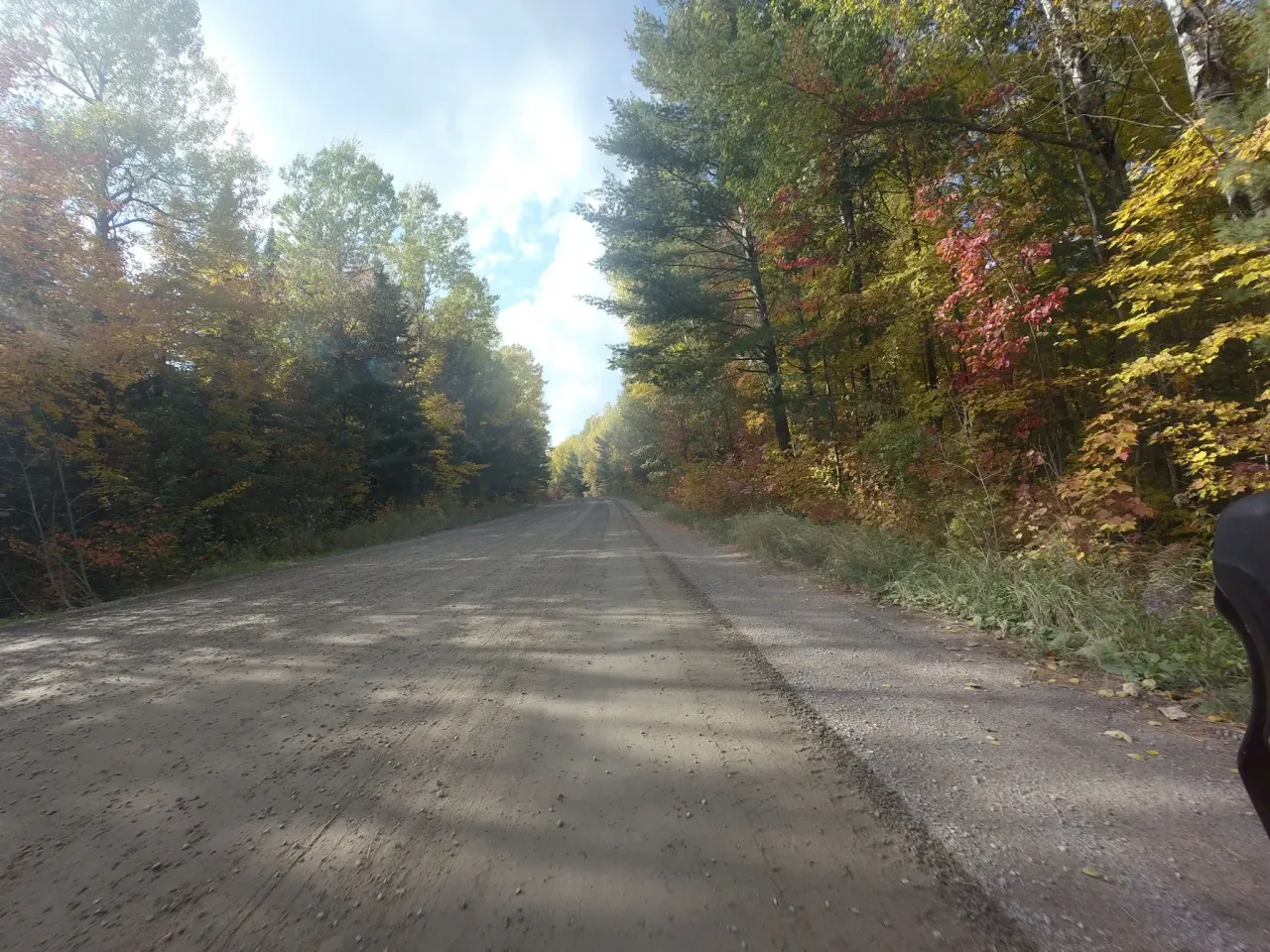 Street view in Mackey, Ontario