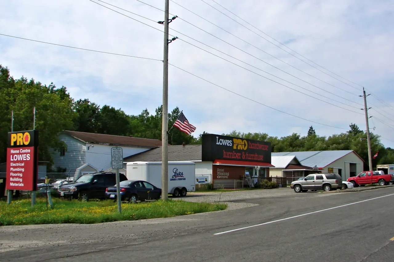 Street view in Sleeman, Ontario