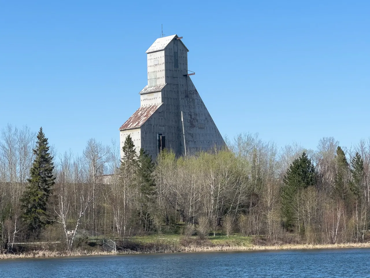 Street view in Timmins, Ontario