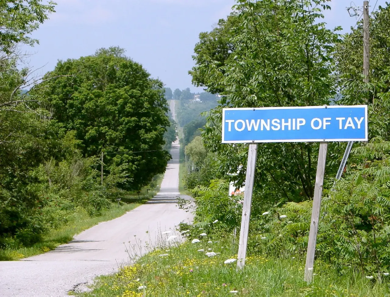 Street view in Tay, Ontario