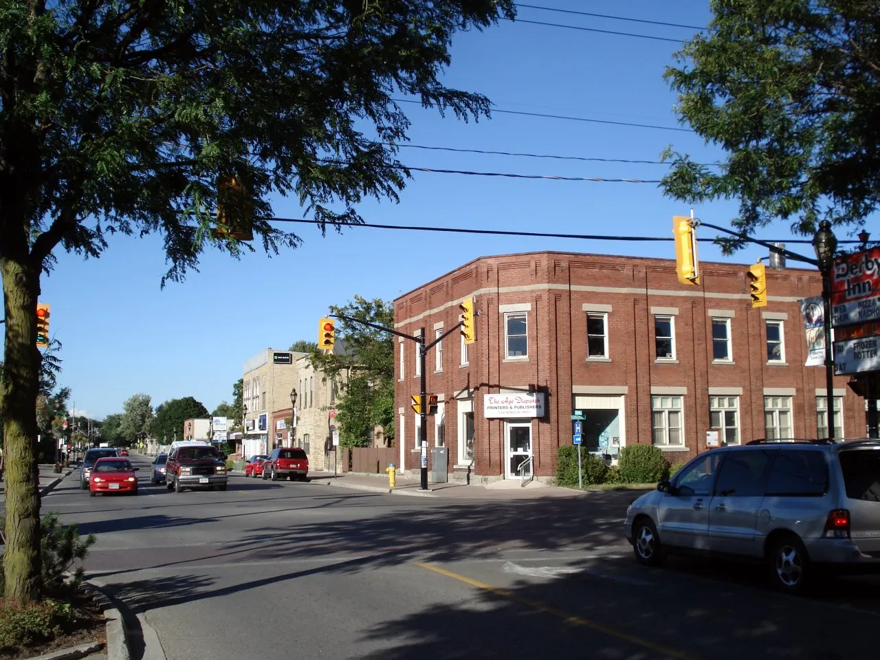 Street view in Strathroy-Caradoc, Ontario