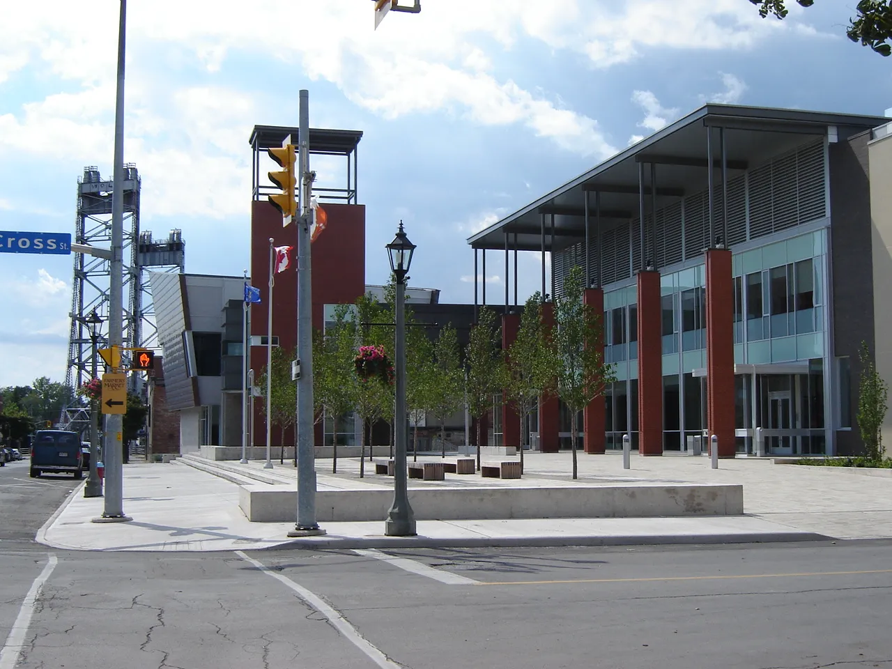 Street view in Welland, Ontario