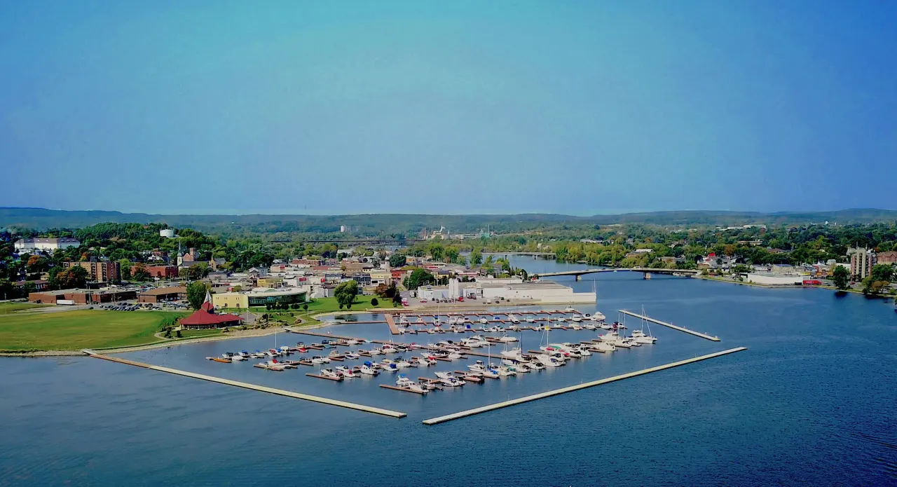 Street view in Quinte West, Ontario