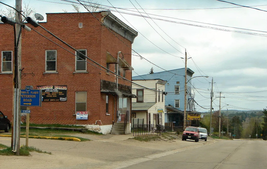 Street view in Hastings Highlands, Ontario