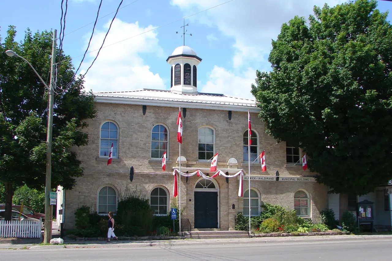 Street view in Alnwick/Haldimand, Ontario