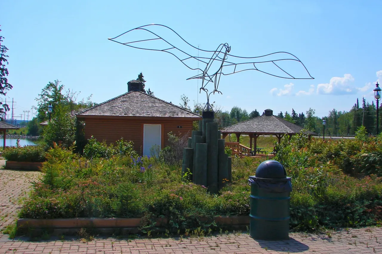 Street view in Ear Falls, Ontario