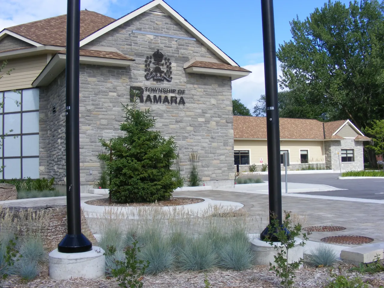 Street view in Ramara, Ontario