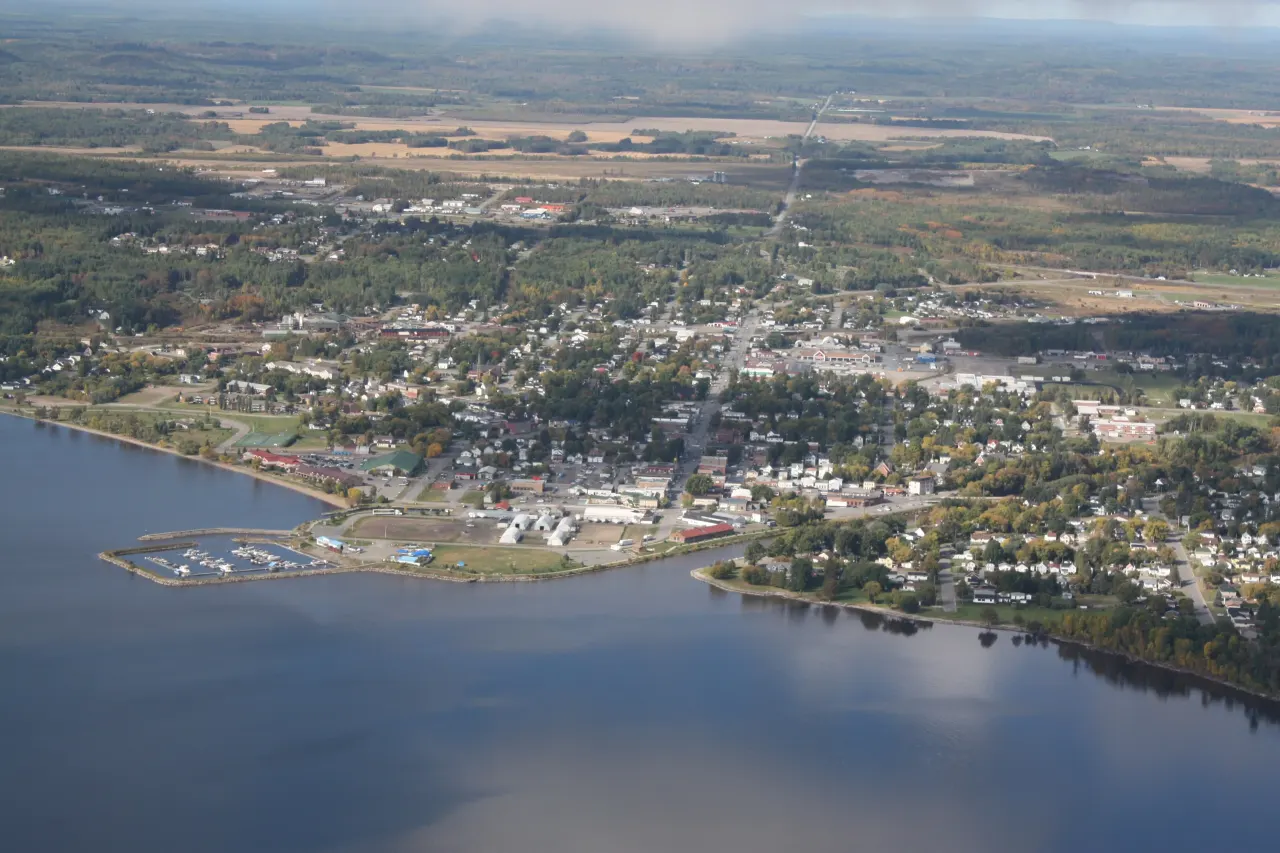 Street view in Temiskaming Shores, Ontario