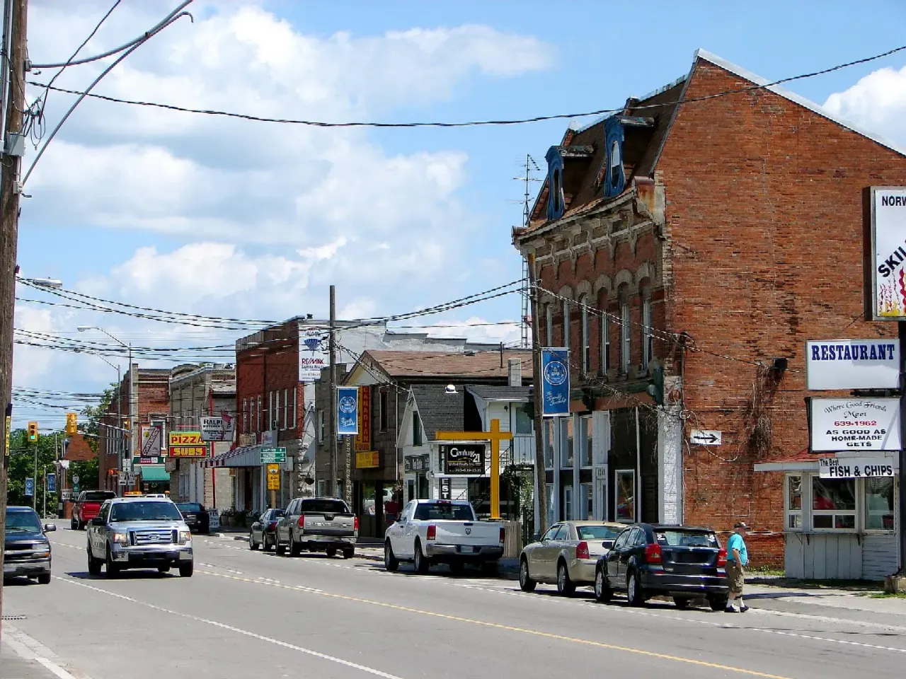 Street view in Asphodel-Norwood, Ontario