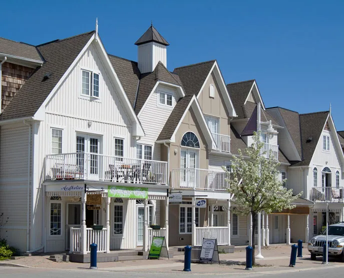 Street view in Pickering, Ontario