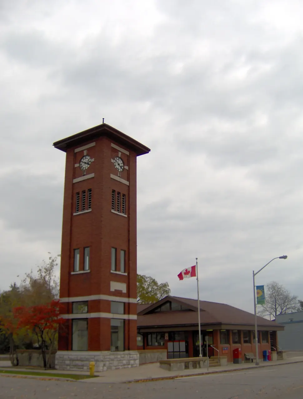 Street view in Norwich, Ontario