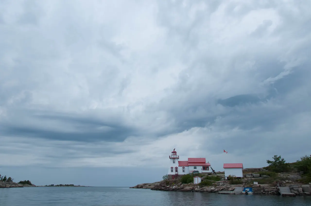 Street view in The Archipelago, Ontario