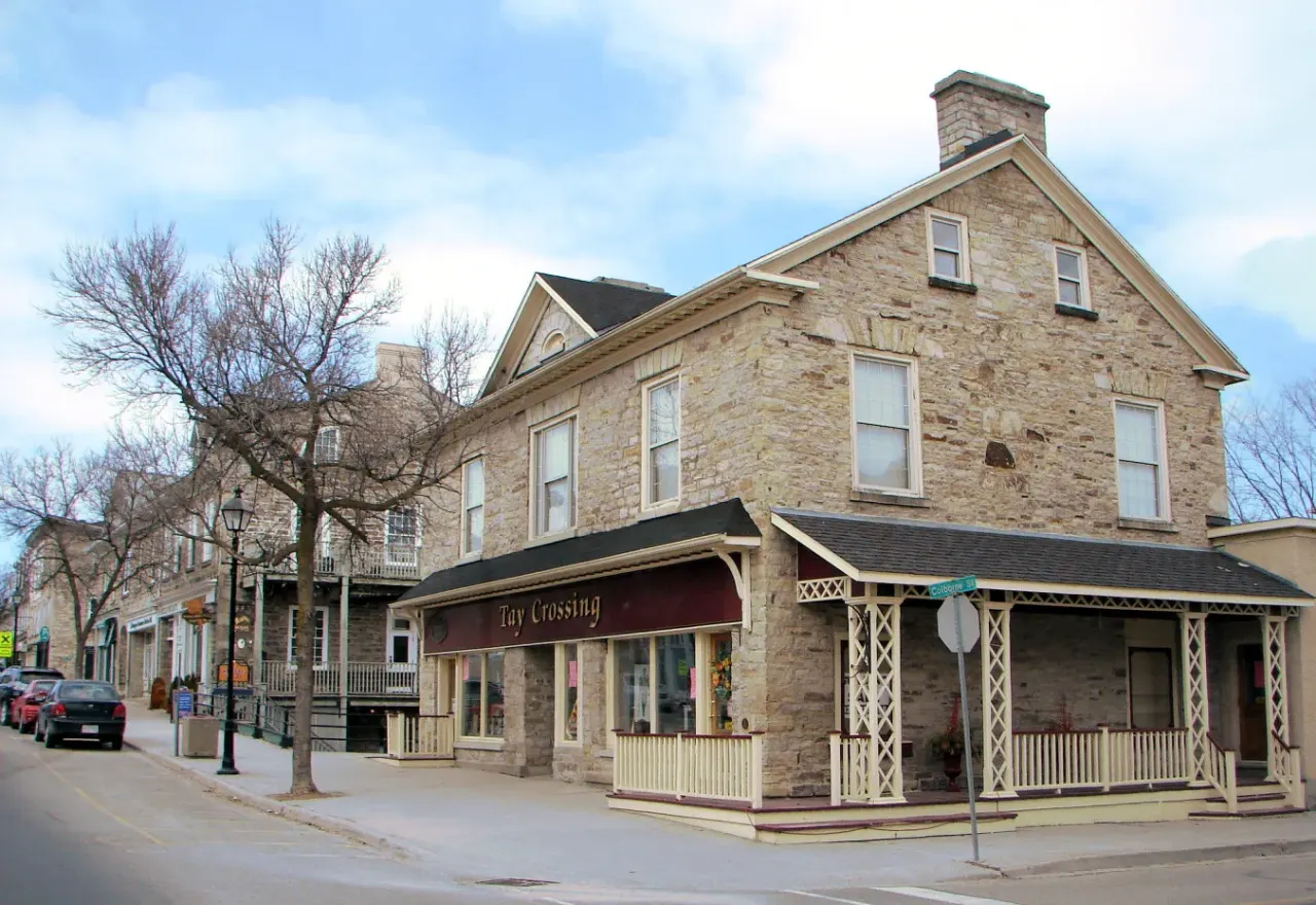 Street view in Perth, Ontario