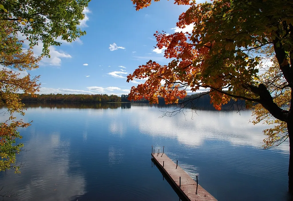 Street view in Muskoka Lakes, Ontario