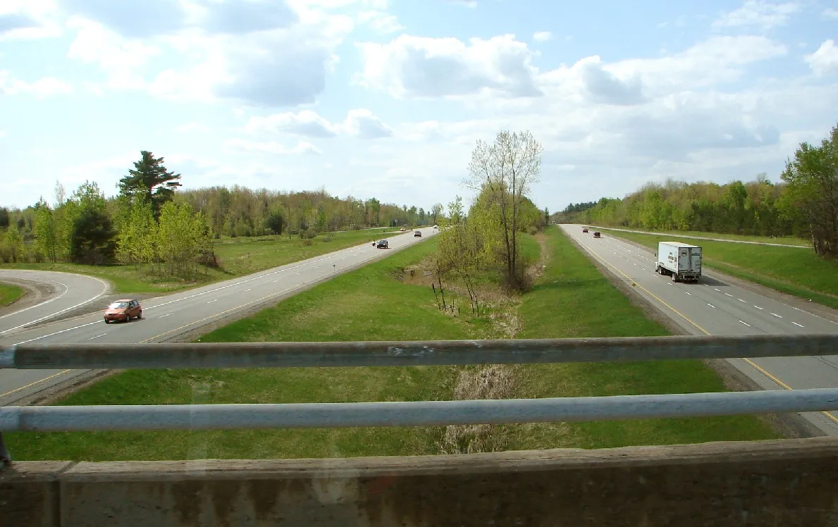 Street view in East Hawkesbury, Ontario