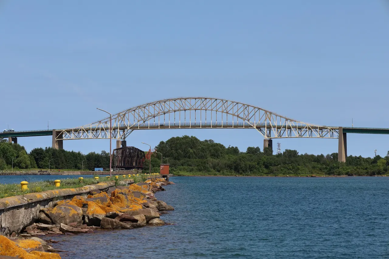 Street view in Sault Ste Marie, Ontario
