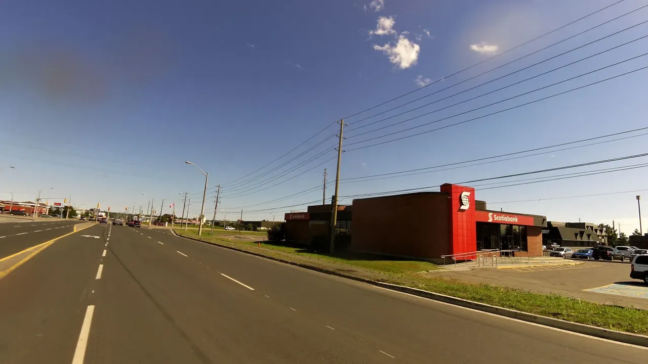 Street view in Thunder Bay Remote Area, Ontario