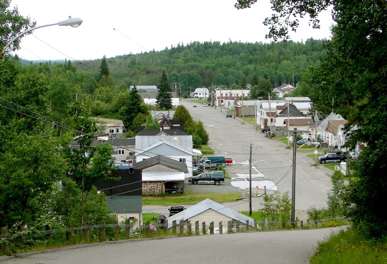 Street view in McGarry, Ontario