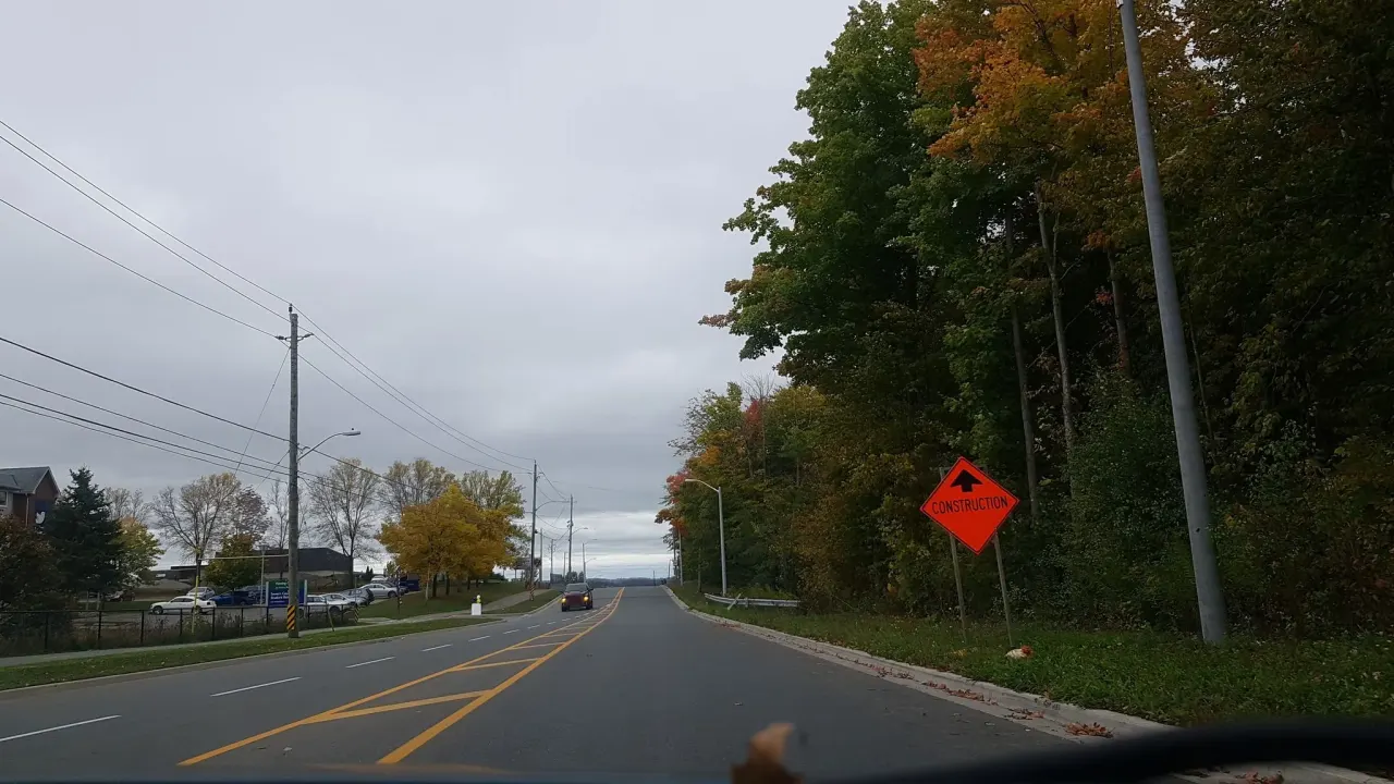 Street view in Peterborough West, Ontario