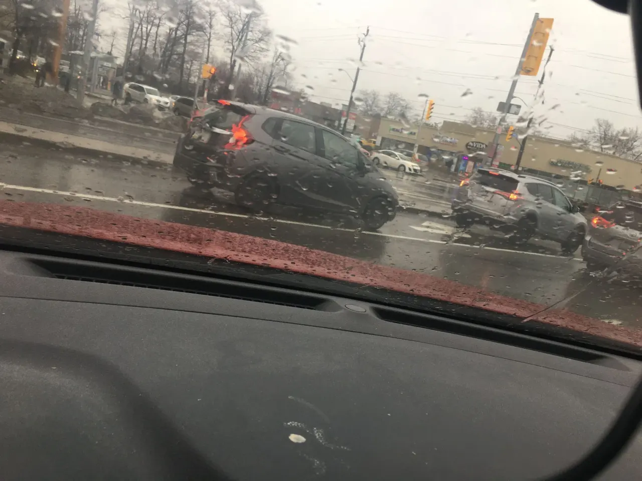Street view in Scarborough, Ontario