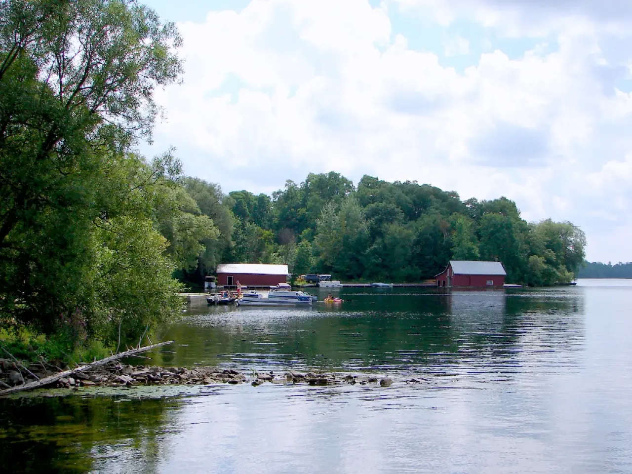 Street view in Sharbot Lake, Ontario