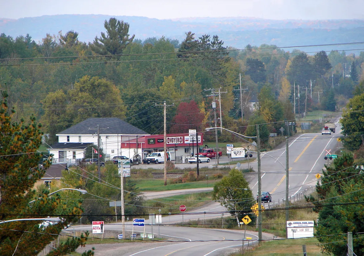 Street view in Astorville, Ontario
