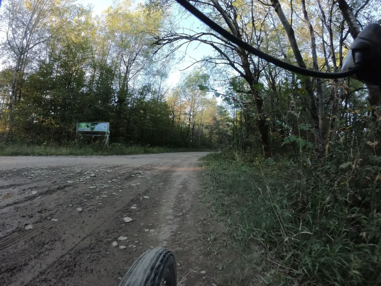 Street view in Flinton, Ontario