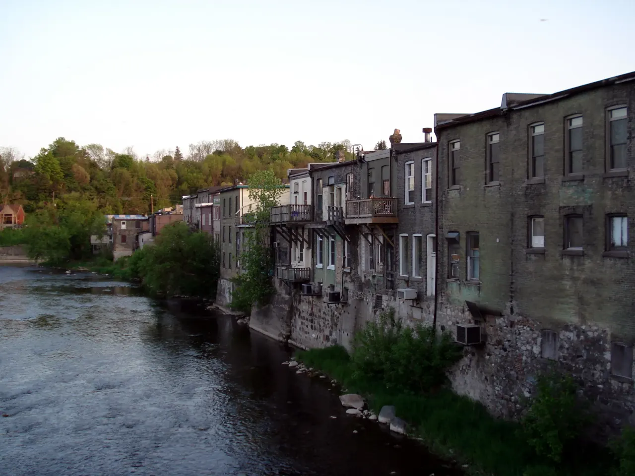 Street view in Paris, Ontario