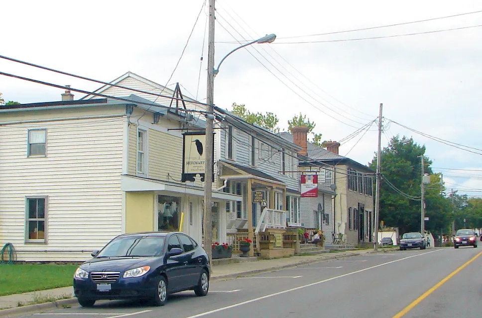 Street view in Bath, Ontario