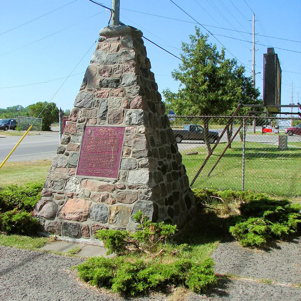 Street view in Carrying Place, Ontario